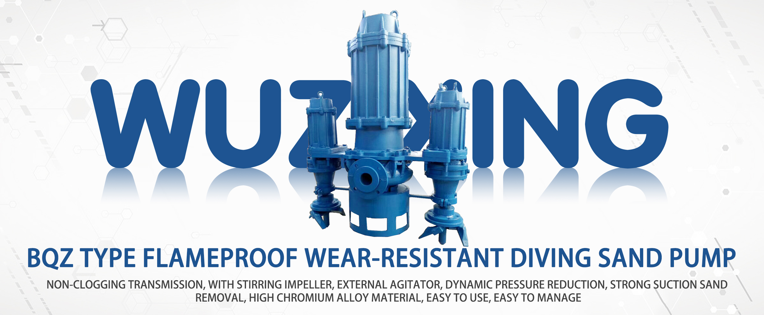 BQZ series wear-resistant sand pump